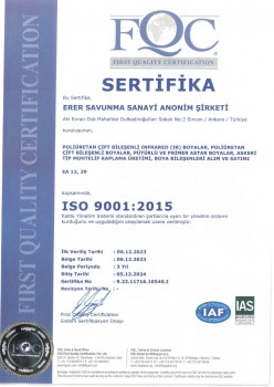 ISO 9001:2015 Kalite Yönetim Sistemi